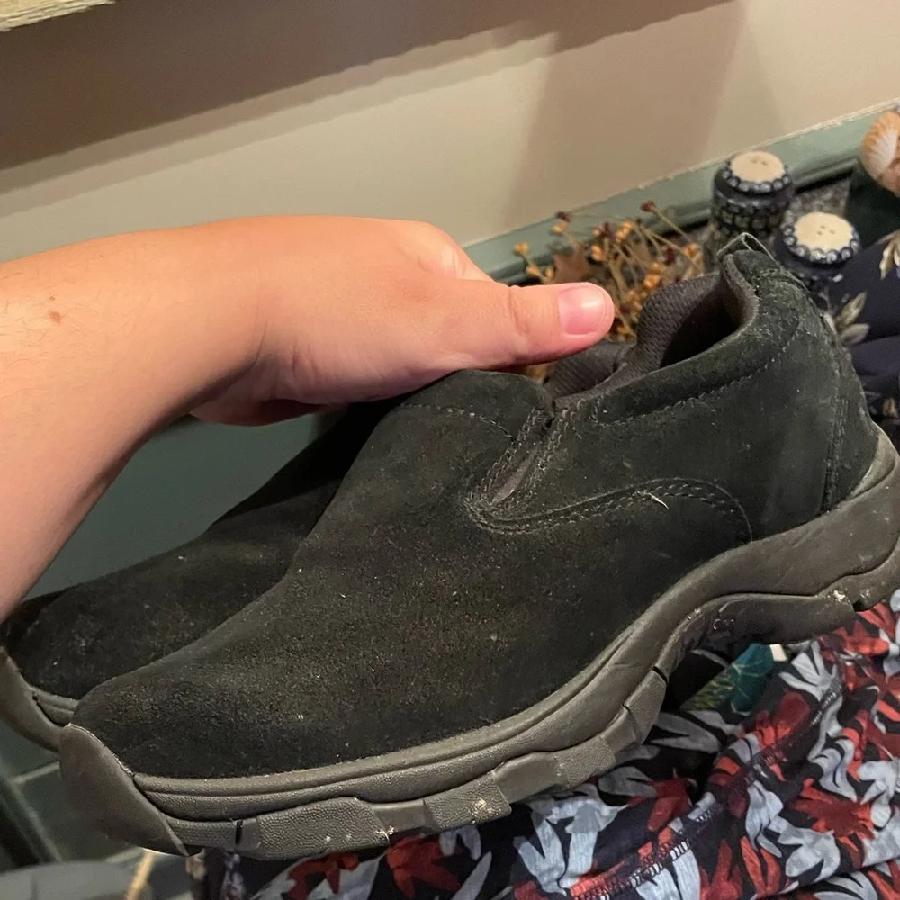 L.L. Bean Women's Insulated Waterproof Comfort Moc with Arctic Grip size 8 black - Picture 6 of 8